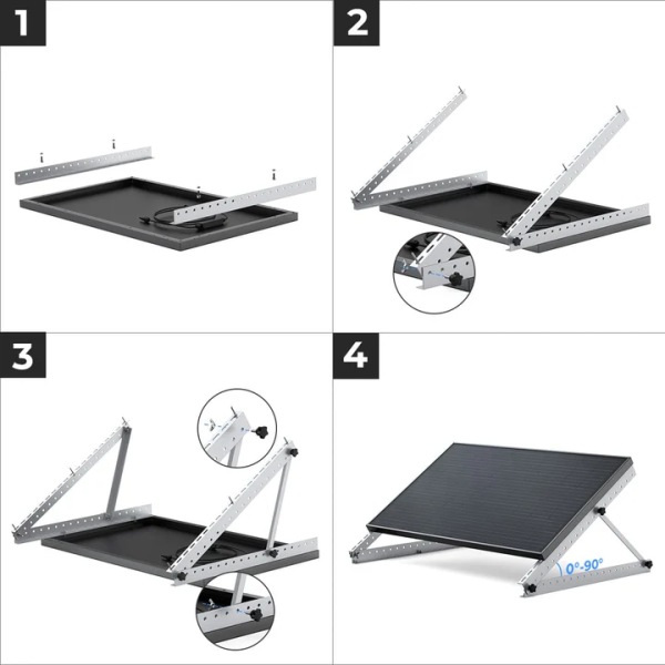 EcoFlow products / ECOFLOW Solar 28'' Tilt Mount Bracket