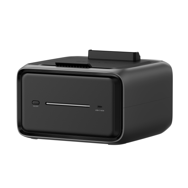 Seitenansicht der ECOFLOW RIVER 3 EB600 Extra Battery